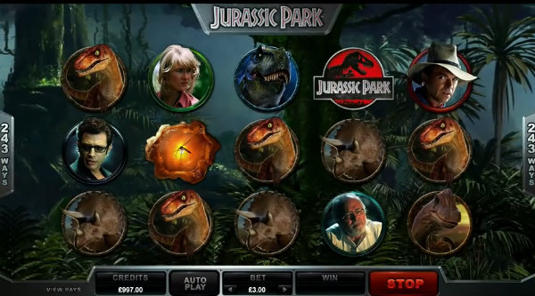 jurassic world casino game